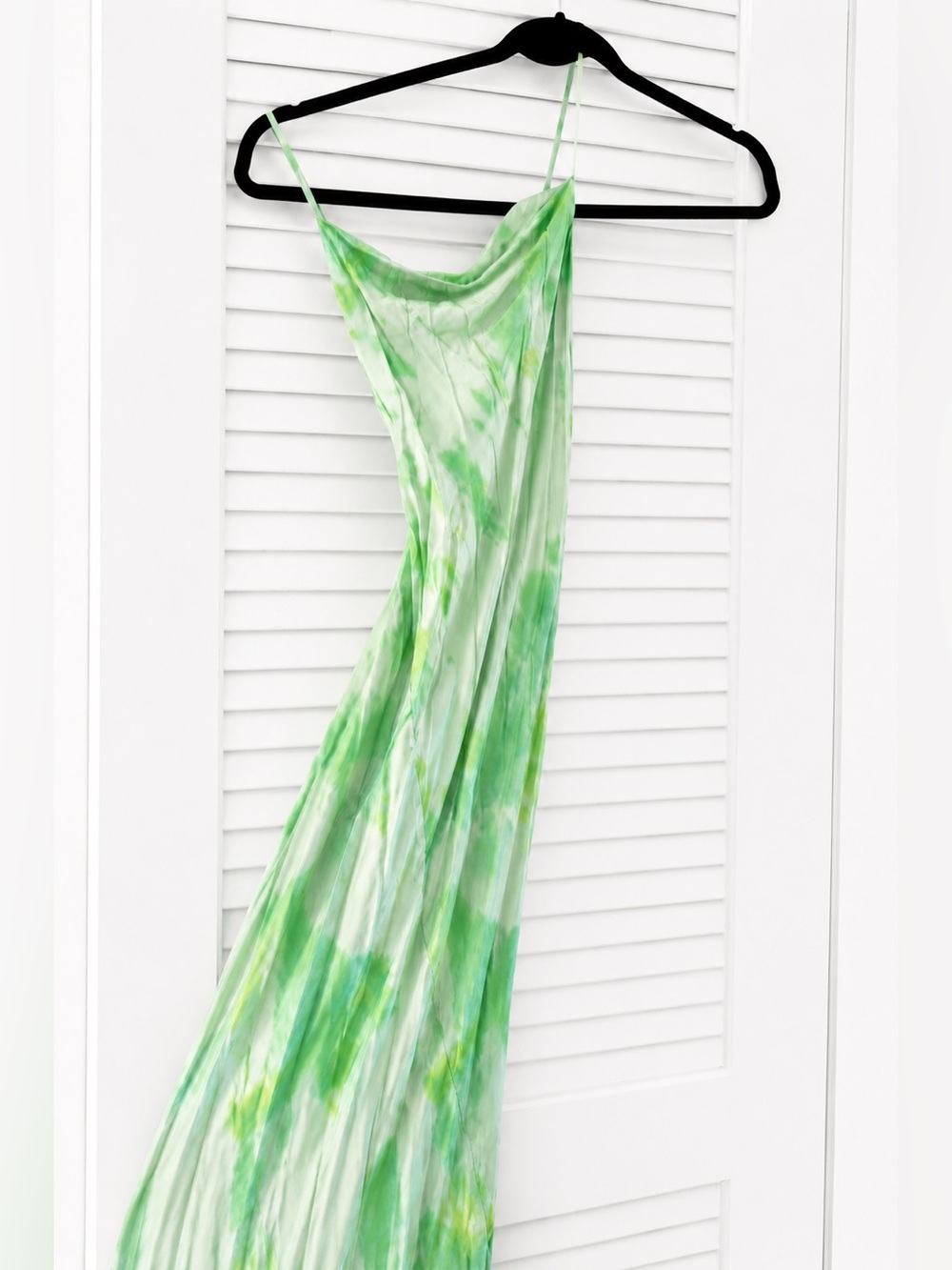 Rat & Boa Juniper Green Tie-Dye Slip Dress - Picture 3 of 3